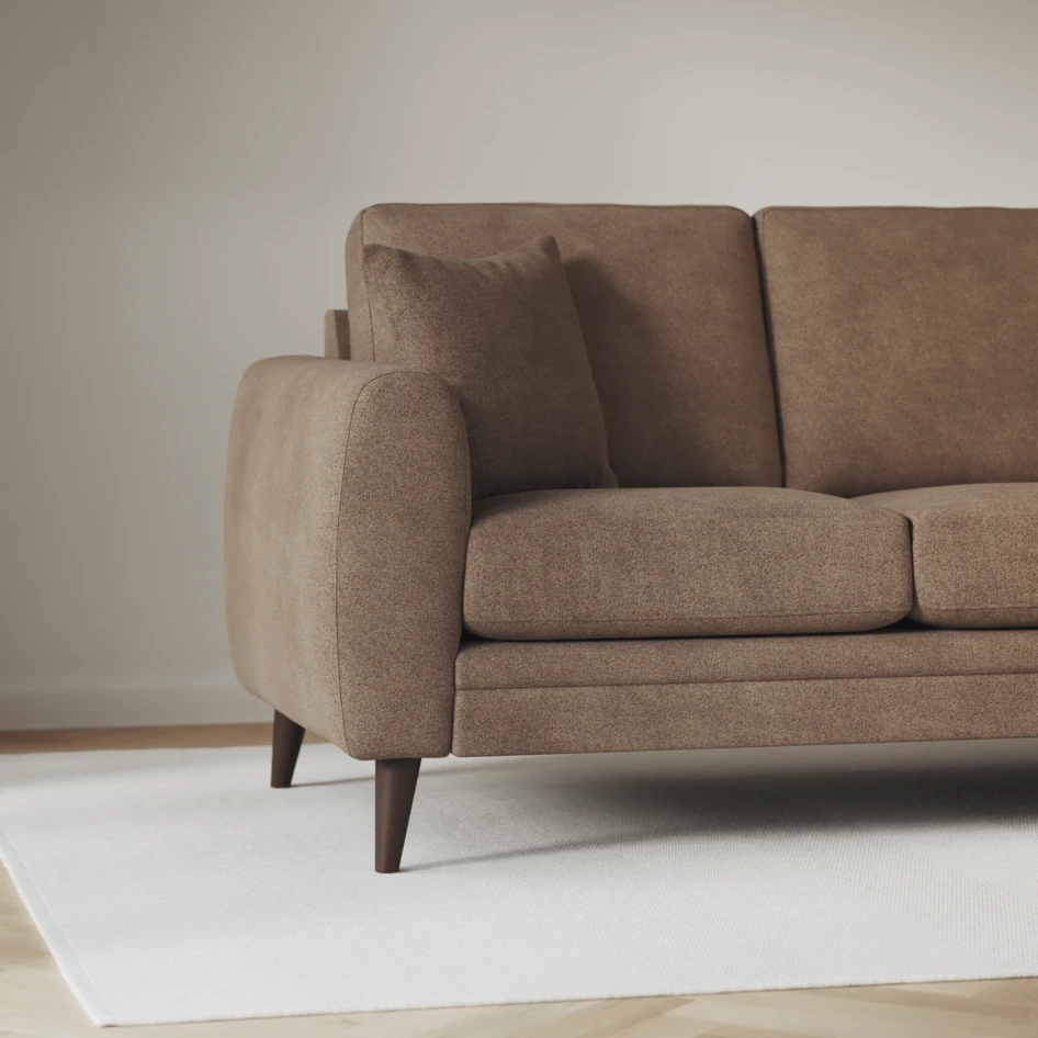 Eden - 2-sits soffa - Brun