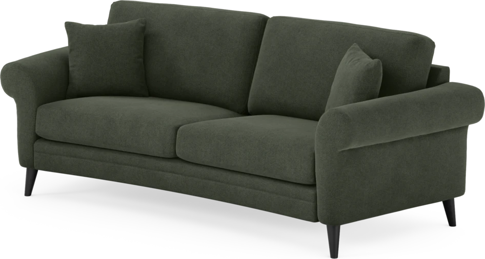 Eden - 2,5-sits soffa svängd - Grön