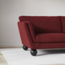 Madison - 2-sits soffa med divan höger - Röd