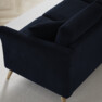 Eden - 3-sits soffa svängd - Blå