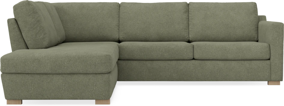Friday - 2,5-sits soffa med divan vänster - Vit