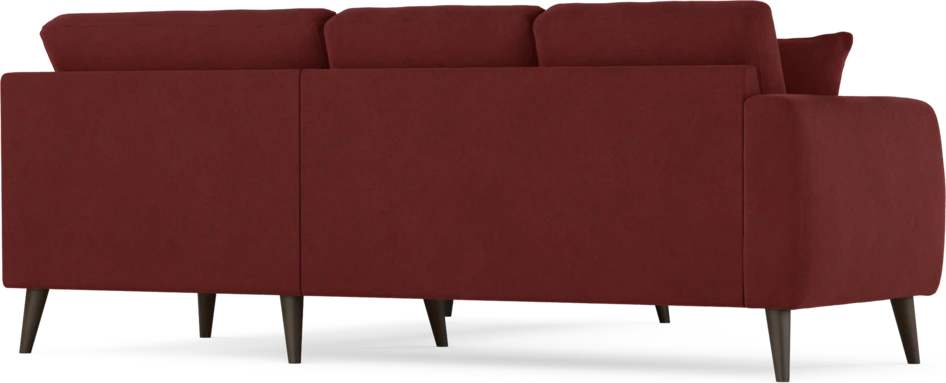 Eden - Hörnsoffa, 2+2-sits - Röd
