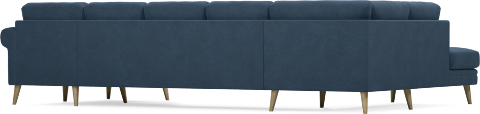 Eden - 3-sits soffa med divan vänster och schäslong höger - Blå