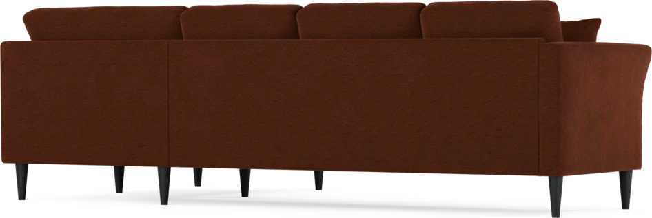 Eden - Hörnsoffa, 3+1-sits - Orange