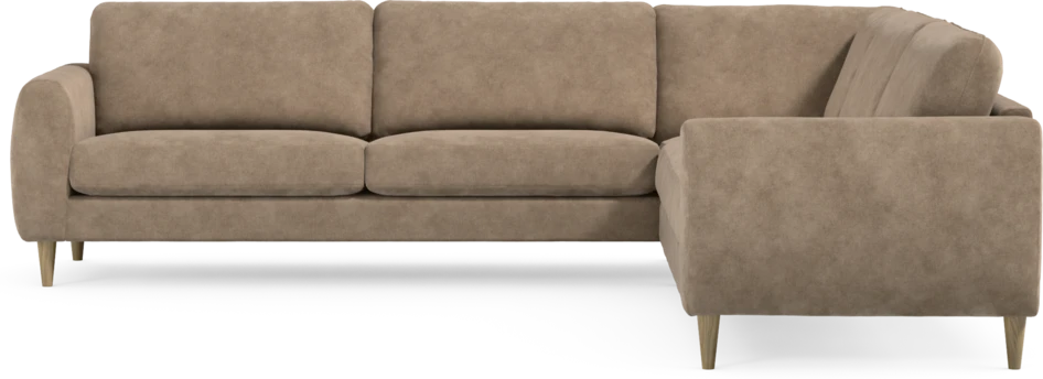 Bridge - Hörnsoffa, 3+3-sits - Beige