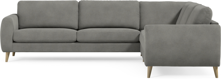 Bridge - Hörnsoffa, 3+2-sits - Grå