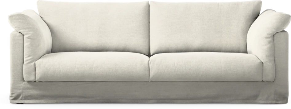Cherrie Klädsel - Klädsel till 3-sits soffa - Vit