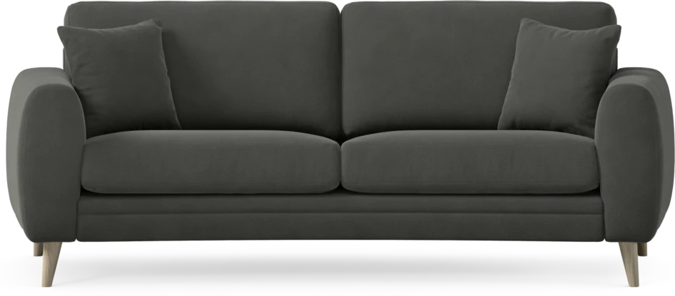 Eden - 2,5-sits soffa svängd - Grå