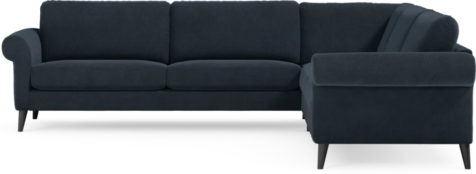 Bridge - Hörnsoffa, 3+3-sits - Blå