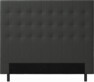 Delux Trensad - Sänggavel, 90-210 cm - Grå