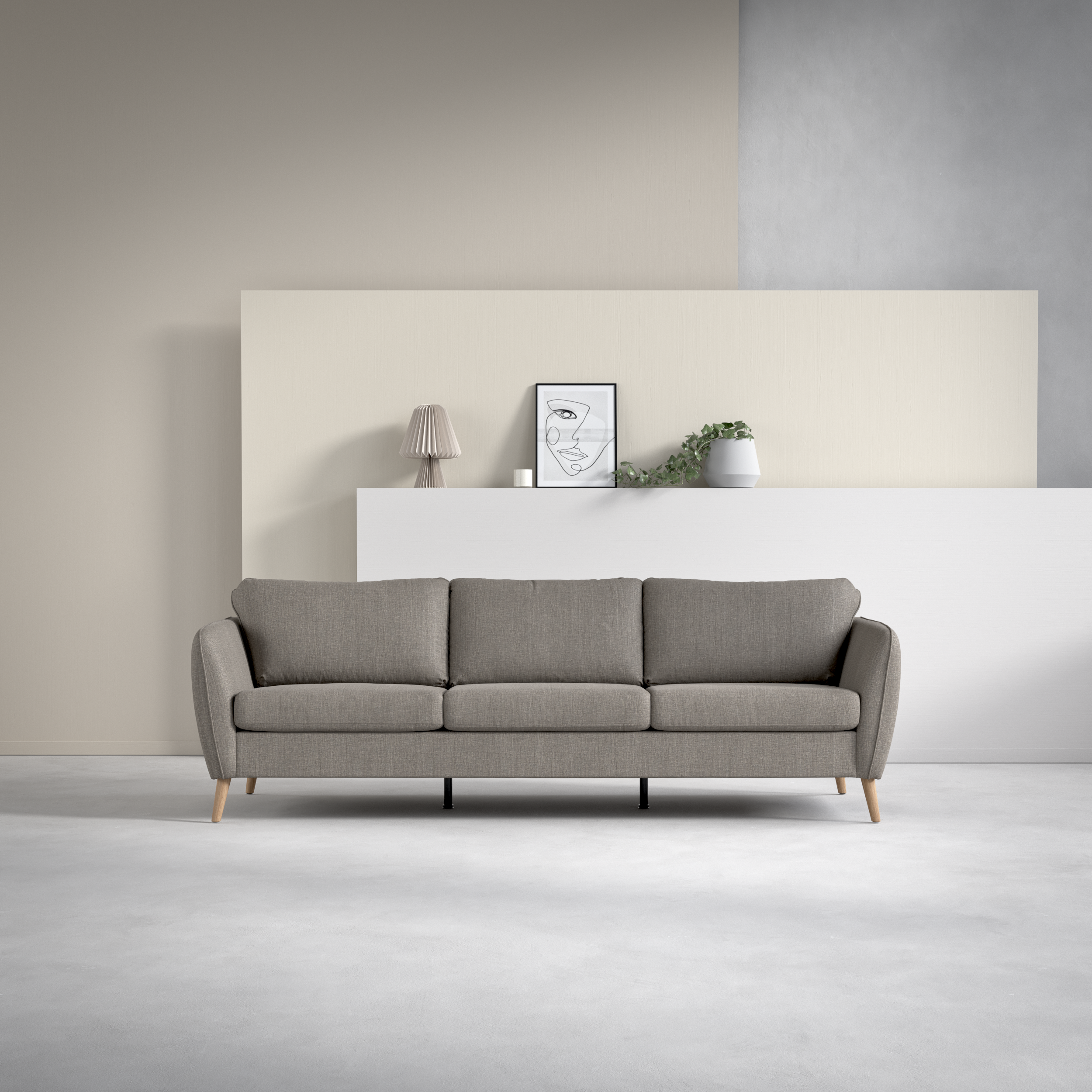 County, 3-sits soffa