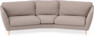 Madison - 3-sits soffa svängd, 90 cm - Beige