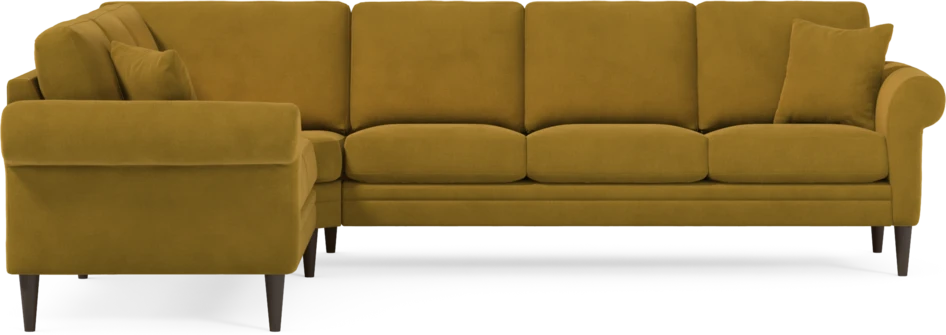 Eden - Hörnsoffa, 2+3-sits - Gul