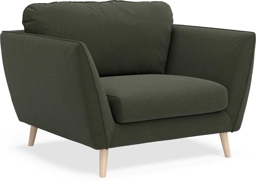 Madison Lux - Fåtölj, 70 cm - Grön
