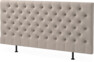 Cape pikerad - Sänggavel låg, , 90-210 cm - Beige