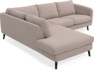 Madison - 2-sits soffa med divan vänster - Beige