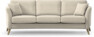 Eden - 3-sits soffa svängd - Beige