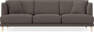 Macy Lux - 3-sits soffa XL - Grå