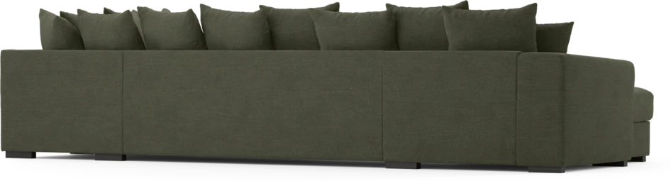 Town - 3-sits soffa med divan höger och schäslong vänster - Grön