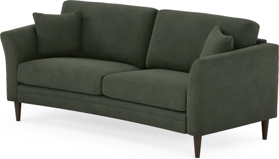 Eden - 2,5-sits soffa svängd - Grön