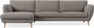 Madison Lux - 3-sits soffa med schäslong vänster - Beige