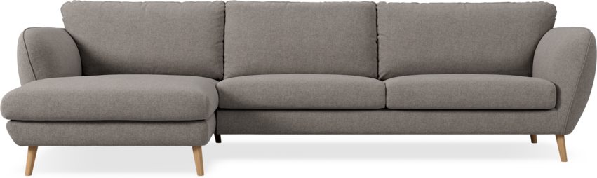 Madison Lux - 3-sits soffa med schäslong vänster - Beige
