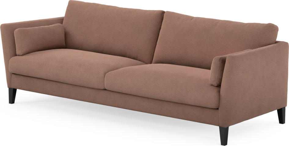 Winston - 4-sits soffa - Rosa