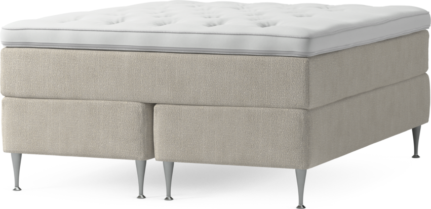 Delux Dream - Kontinentalsäng, dubbelsäng med bäddmadrass och sängben