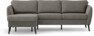 County - 3-sits soffa med flyttbar schäslong - Grå