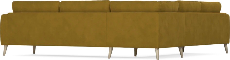 Bridge - Hörnsoffa, 2+3-sits - Gul