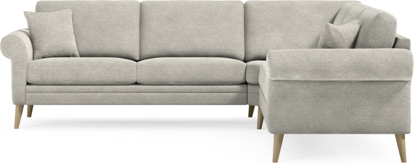 Eden - Hörnsoffa, 2,5+2,5-sits - Grå