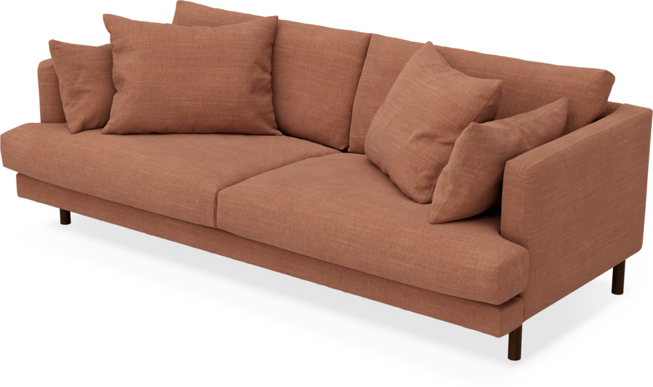 Harper - 3-sits soffa - Orange