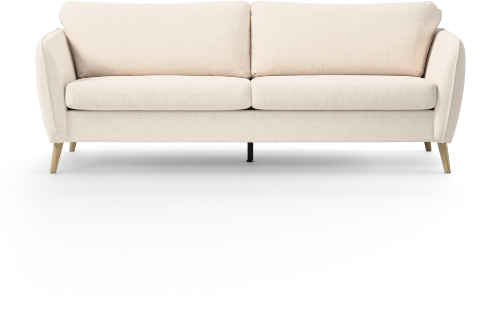 County - 2,5-sits soffa - Vit