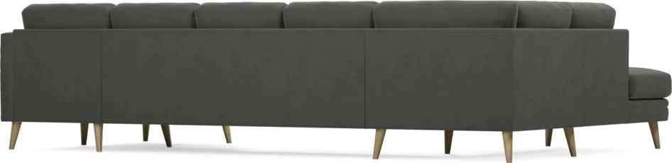 Eden - 3-sits soffa med divan vänster och schäslong höger - Grå