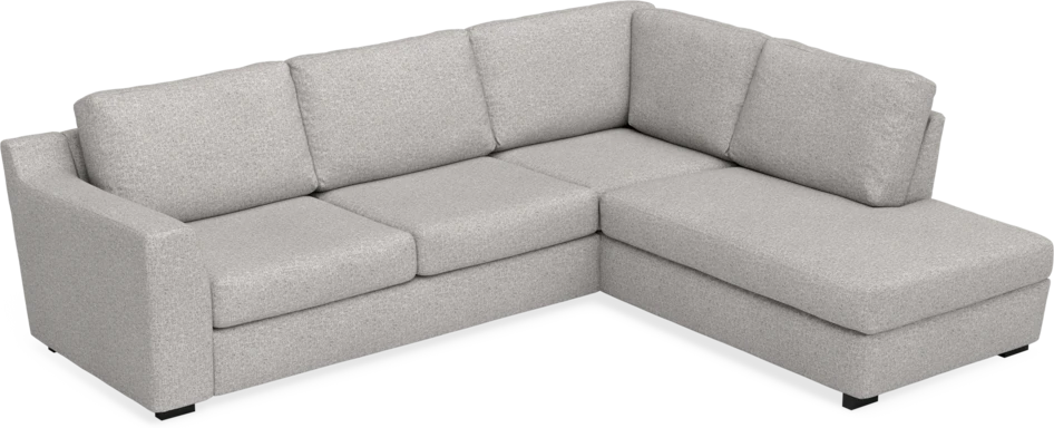Friday - 2,5-sits soffa med divan höger - Vit