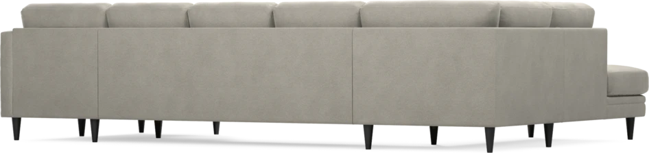 Eden - 3-sits soffa med divan vänster och schäslong höger - Grå
