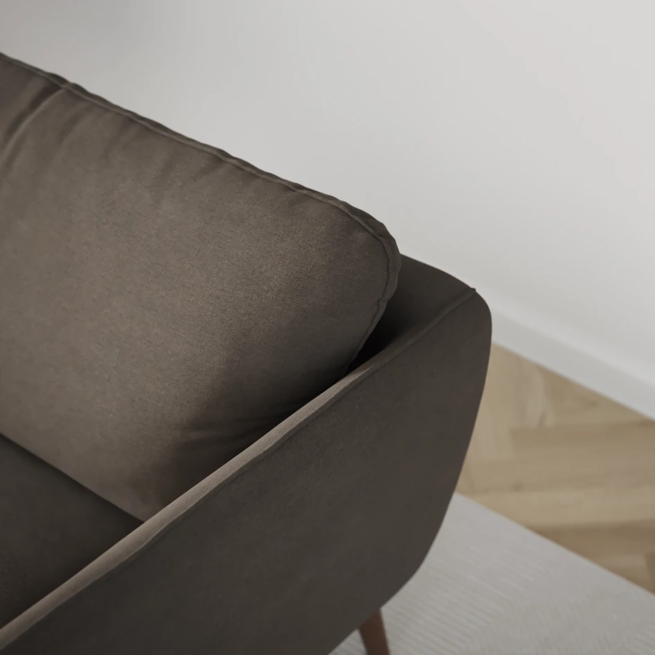 Madison Lux - 2-sits soffa med divan vänster och höger - Beige