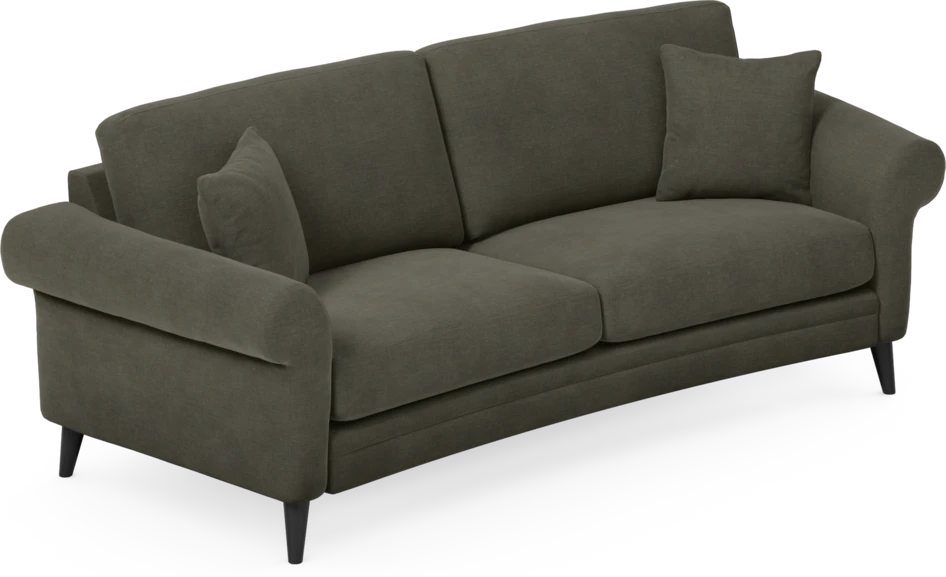 Eden - 2,5-sits soffa svängd - Grå