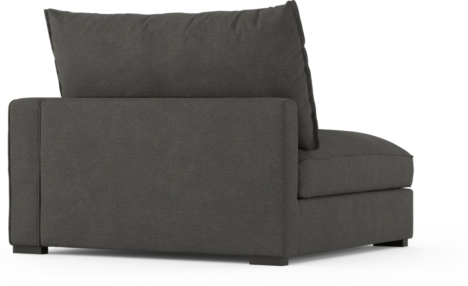 Rossi - 1,5-sits med armstöd höger - Brun
