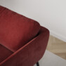 Madison Lux - 2-sits soffa med schäslong vänster och divan höger - Rosa