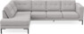Rio - 3-sits soffa med divan vänster - Grå