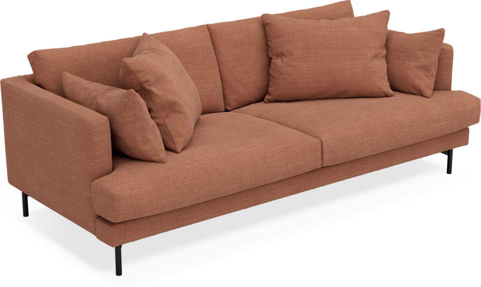 Harper - 3-sits soffa - Orange