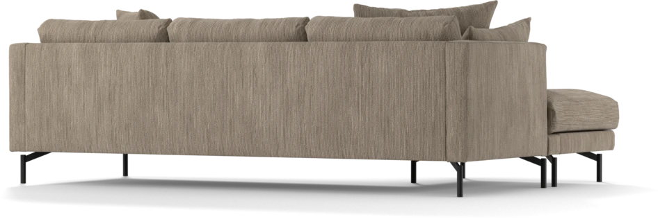 Harper - 4-sits med schäslong vänster - Beige
