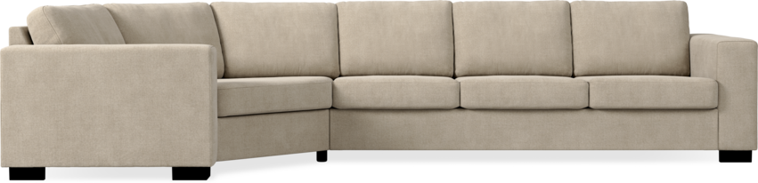 Nevada - 3-sits soffa med cosy hörn vänster - Beige