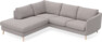 Madison - 2-sits soffa med divan vänster - Grå