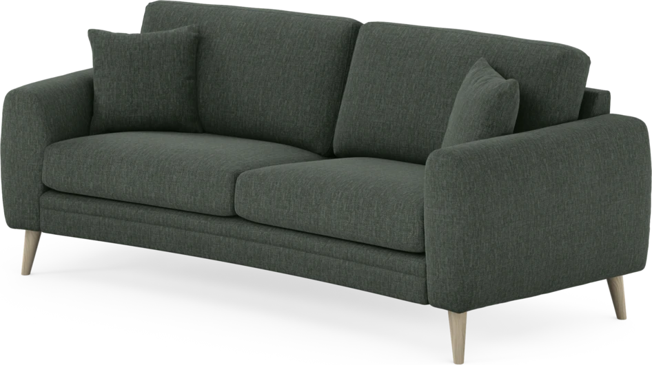 Eden - 2,5-sits soffa svängd - Grön