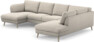 Madison Lux - 2-sits soffa med schäslong vänster och divan höger - Beige