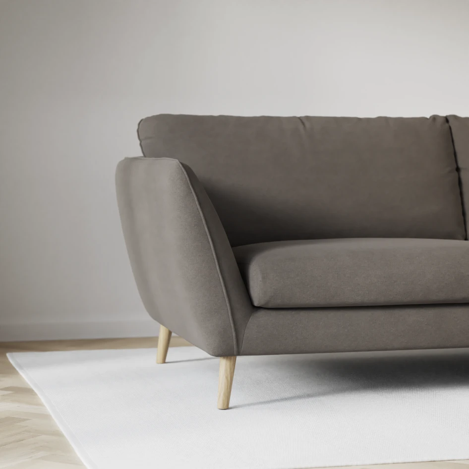 Madison - 2-sits soffa med divan vänster och schäslong höger - Beige