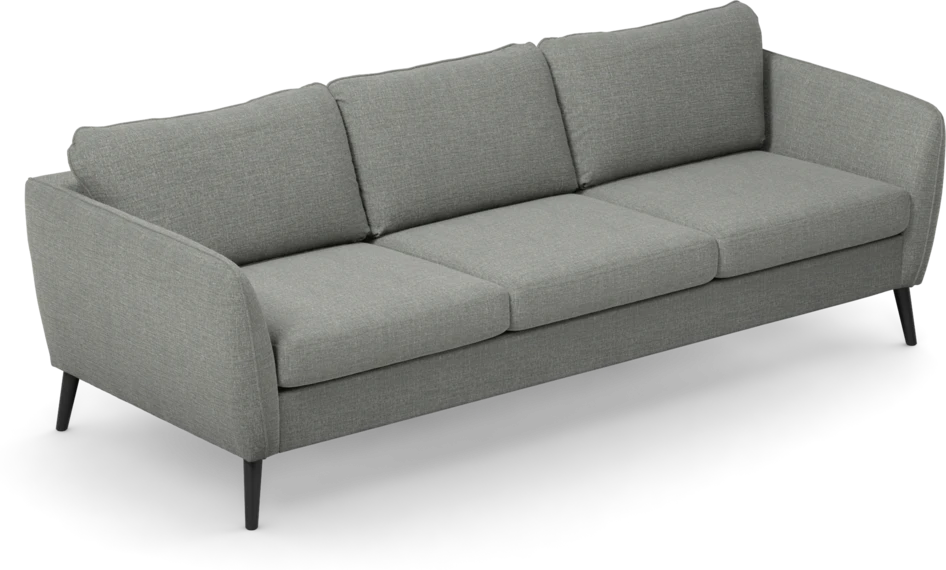 County - 3-sits soffa - Grå