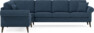 Eden - Hörnsoffa, 2+3-sits - Blå